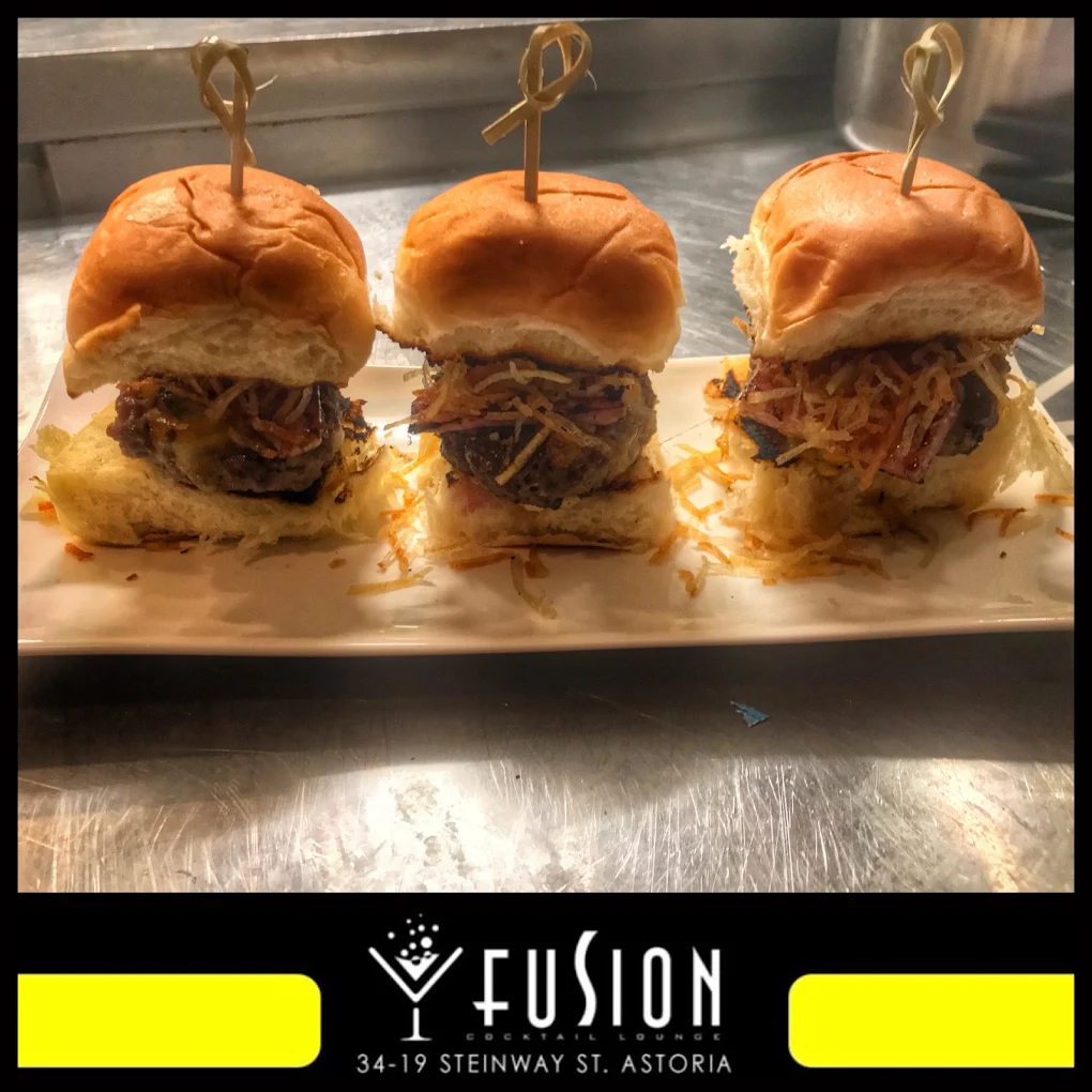 Three mini sliders